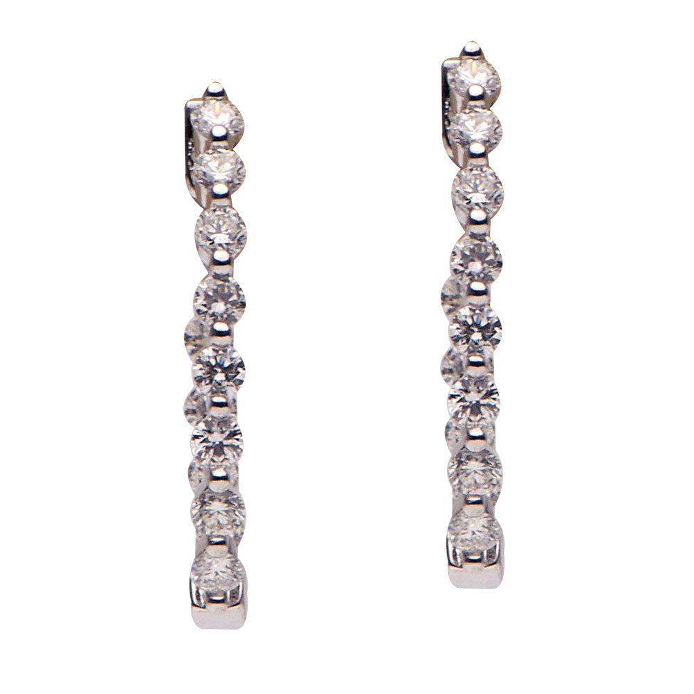 EARRINGS 18KT / DIAMOND
