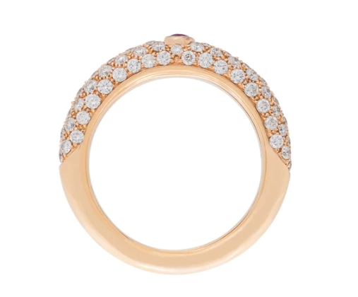 I CHOOSE MY COLORS RING 18KT / DIAMOND / RUBY