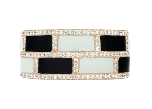 RING 18KT / DIAMOND / ENAMEL