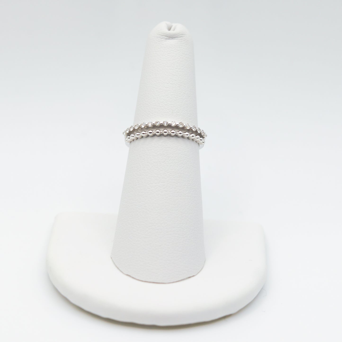 DOUBLE DAZZLE RING 18KT / DIAMOND