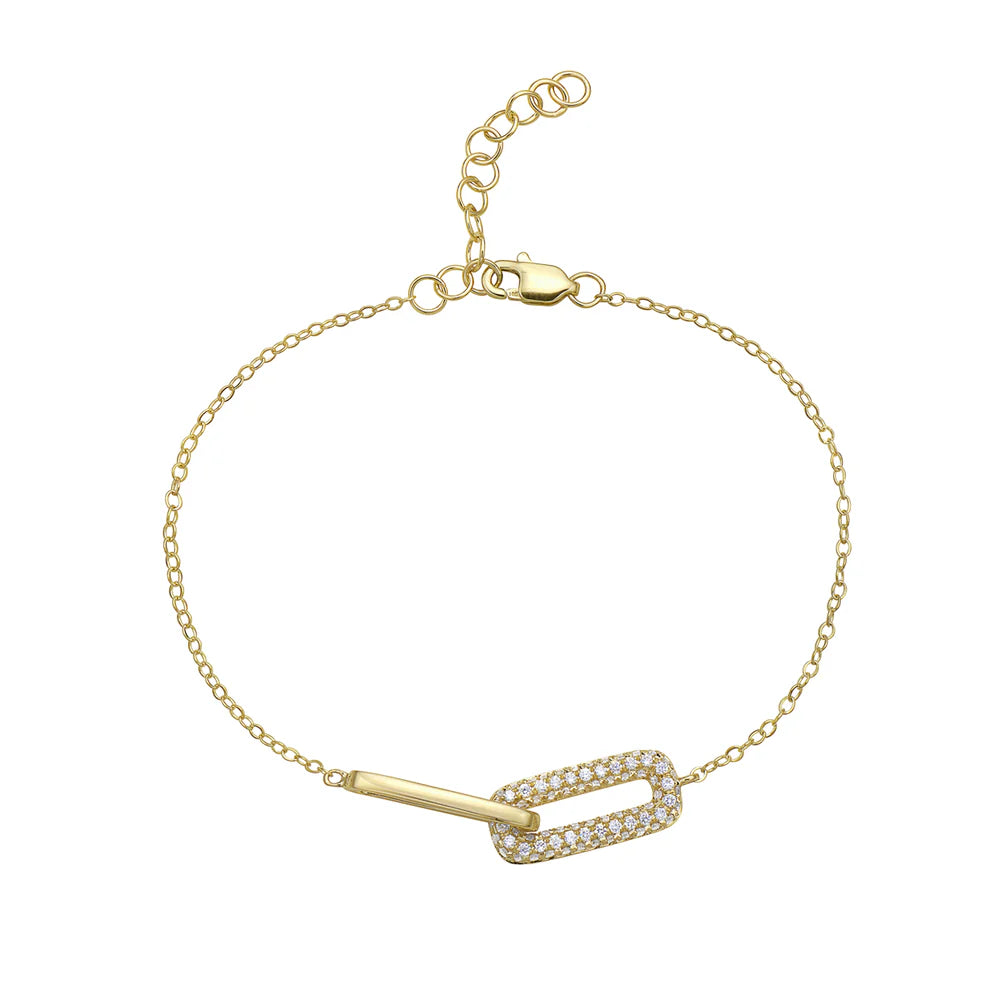 BRACLET 14KY /GOLD/DIAMOND