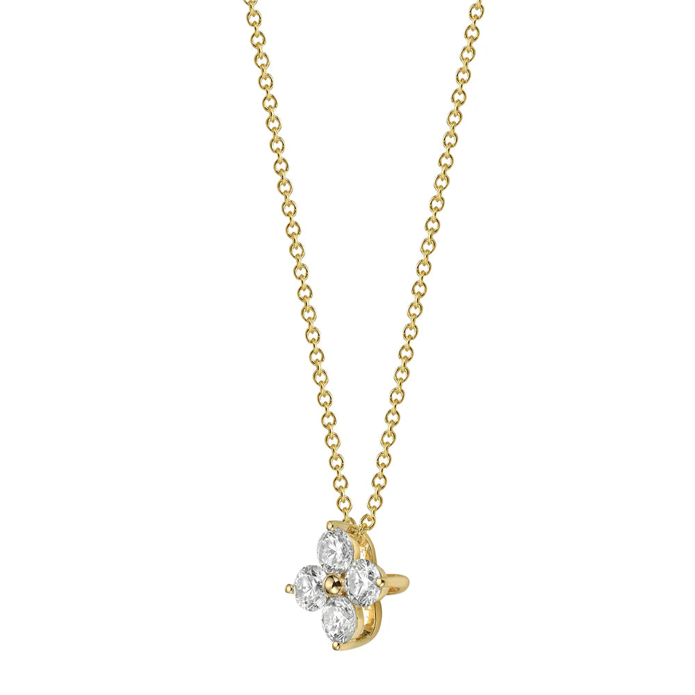 NECKLACE 14 KY/DIAMOND