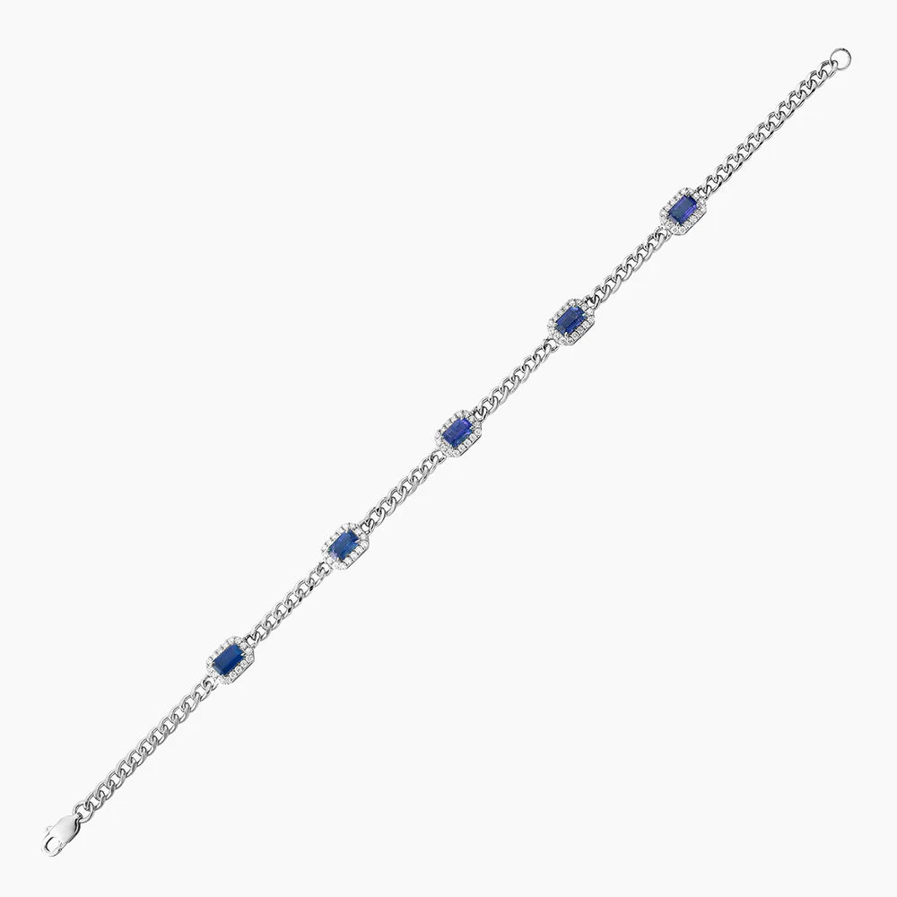 BRACLET 14KW/SAPPHIRE