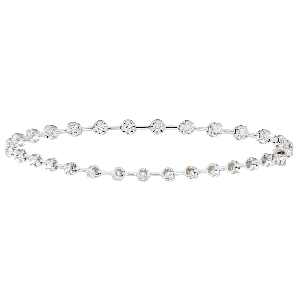 BRACLET 18KW/DIAMOND