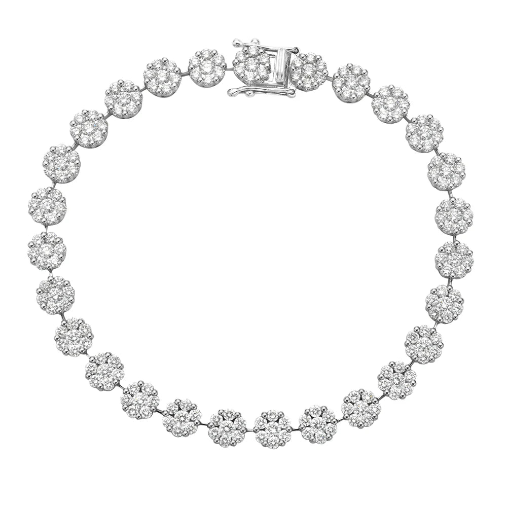 BRACLETS 18KW/DIAMOND