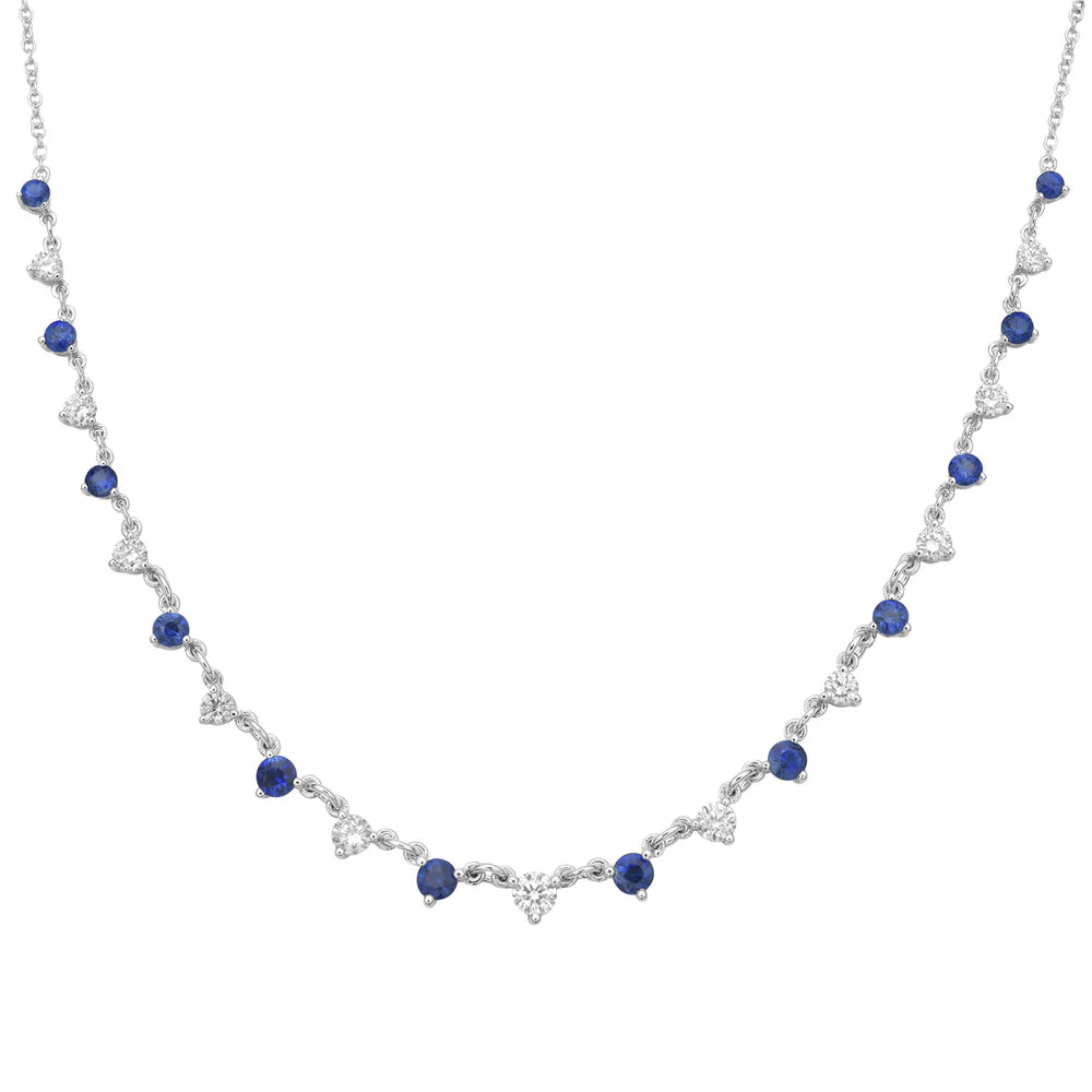 NECKLACE 14KW/ DIAMOND