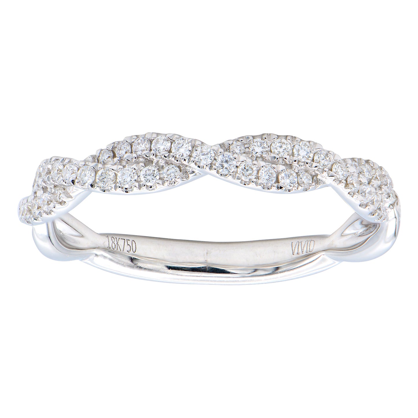 FASHION TWIST RING 18KT / DIAMOND