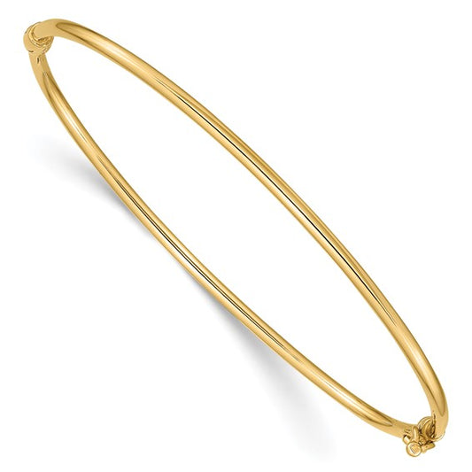 14K Hinged Bangle Bracelet