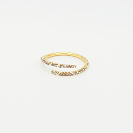 "Delicate Contortions" Ring