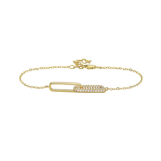 BRACLET 14KY /GOLD/DIAMOND