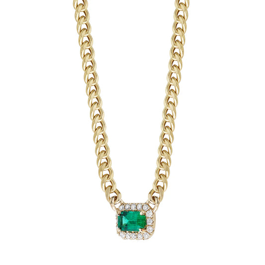 PENDANT 14KY/EMERALD