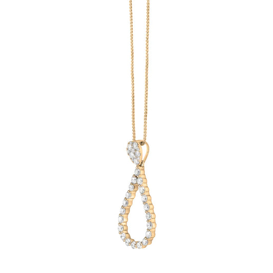 PENDANT 14KY/DIAMOND/GOLD