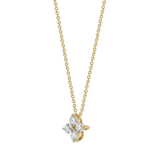 NECKLACE 14 KY/DIAMOND