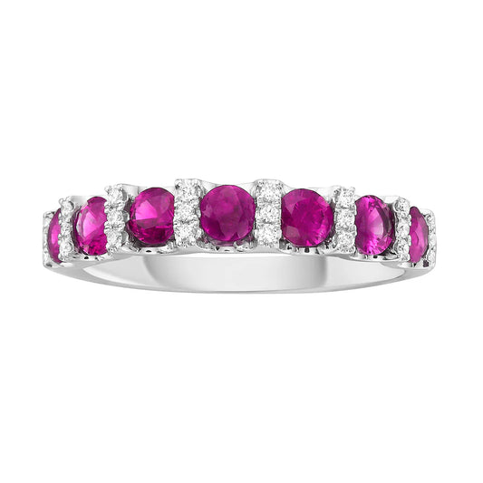 RING 14KW/SAPPHIRE/DIAMOND