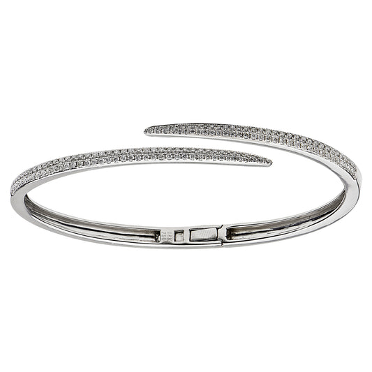 18KW DIAMOND BANGLE