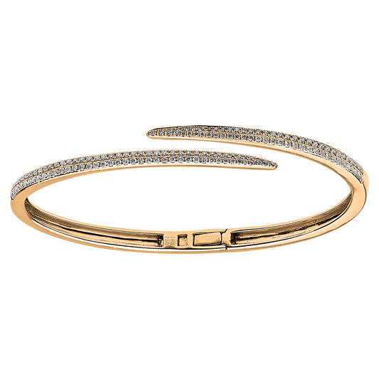 18KW Diamond Bangle