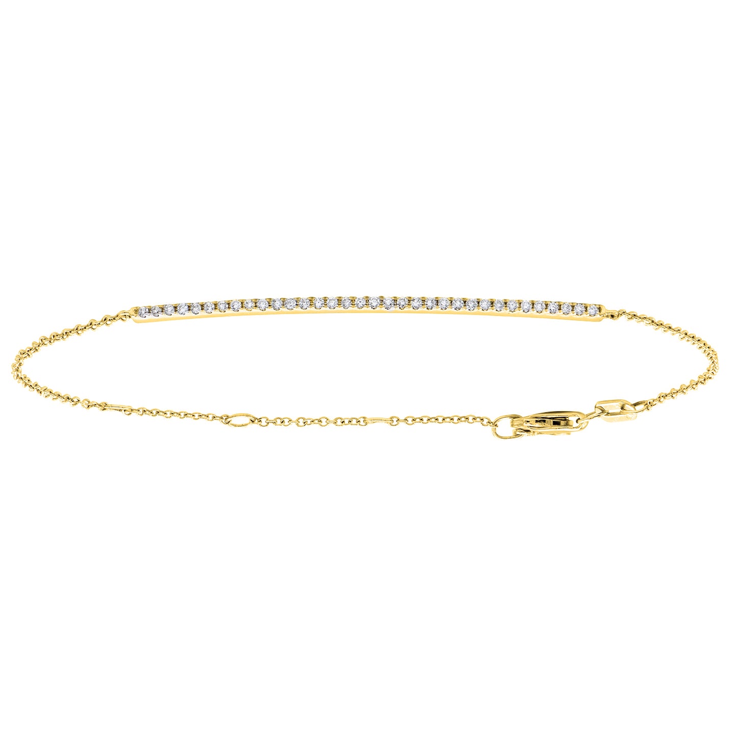 BAR BRACELET - YELLOW GOLD