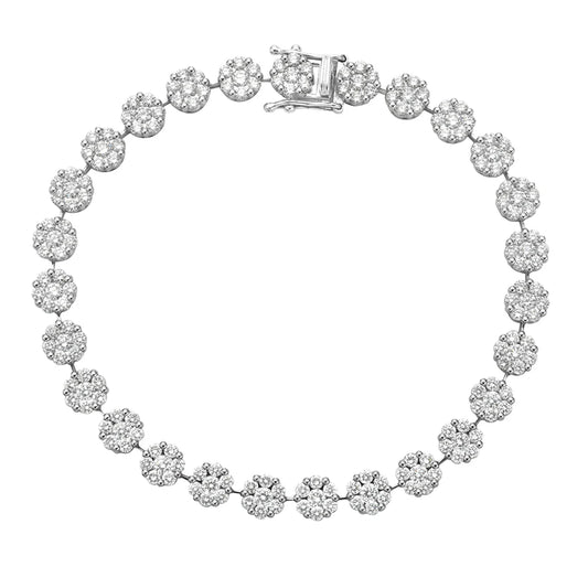 BRACLETS 18KW/DIAMOND