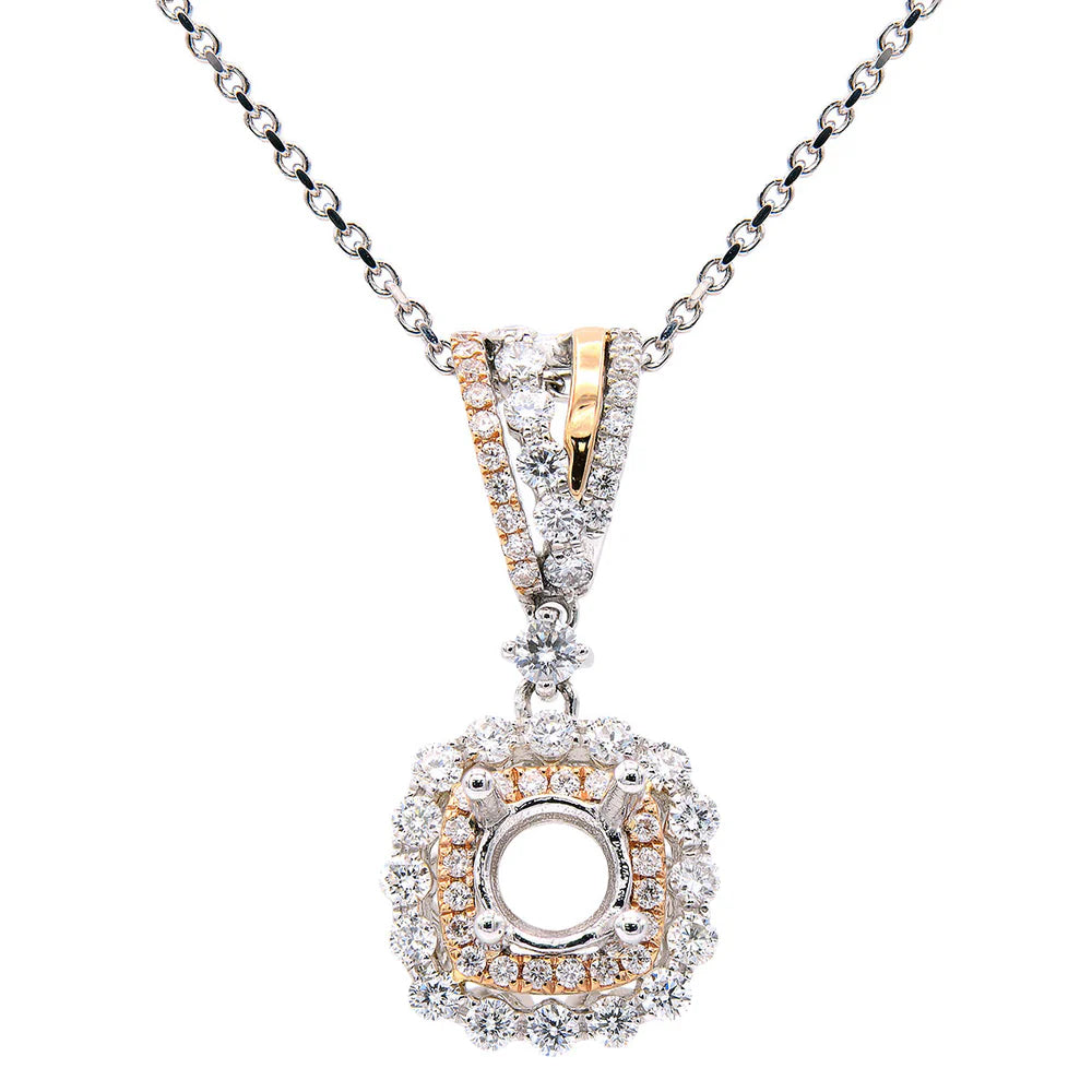 PENDANT 18KWR/DIAMOND