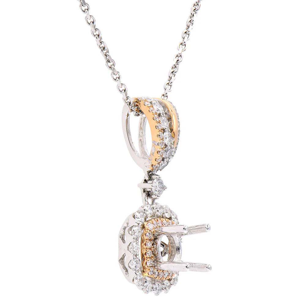 PENDANT 18KWR/DIAMOND