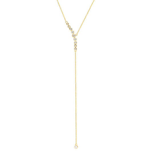 NECKLACE 18KY/GOLD/DIAMOND